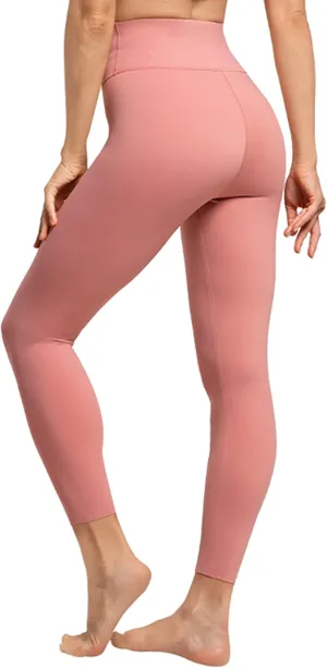 AKASO Womens High Waisted Yoga Pants, 7/8 Length Workout Leggings Naked Feeling Tummy Control Tights