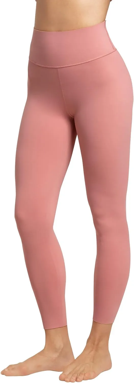 AKASO Womens High Waisted Yoga Pants, 7/8 Length Workout Leggings Naked Feeling Tummy Control Tights