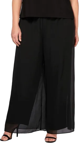 Alex Evenings Women's Straight Leg Dress Pant (Plus Petite Sizes)