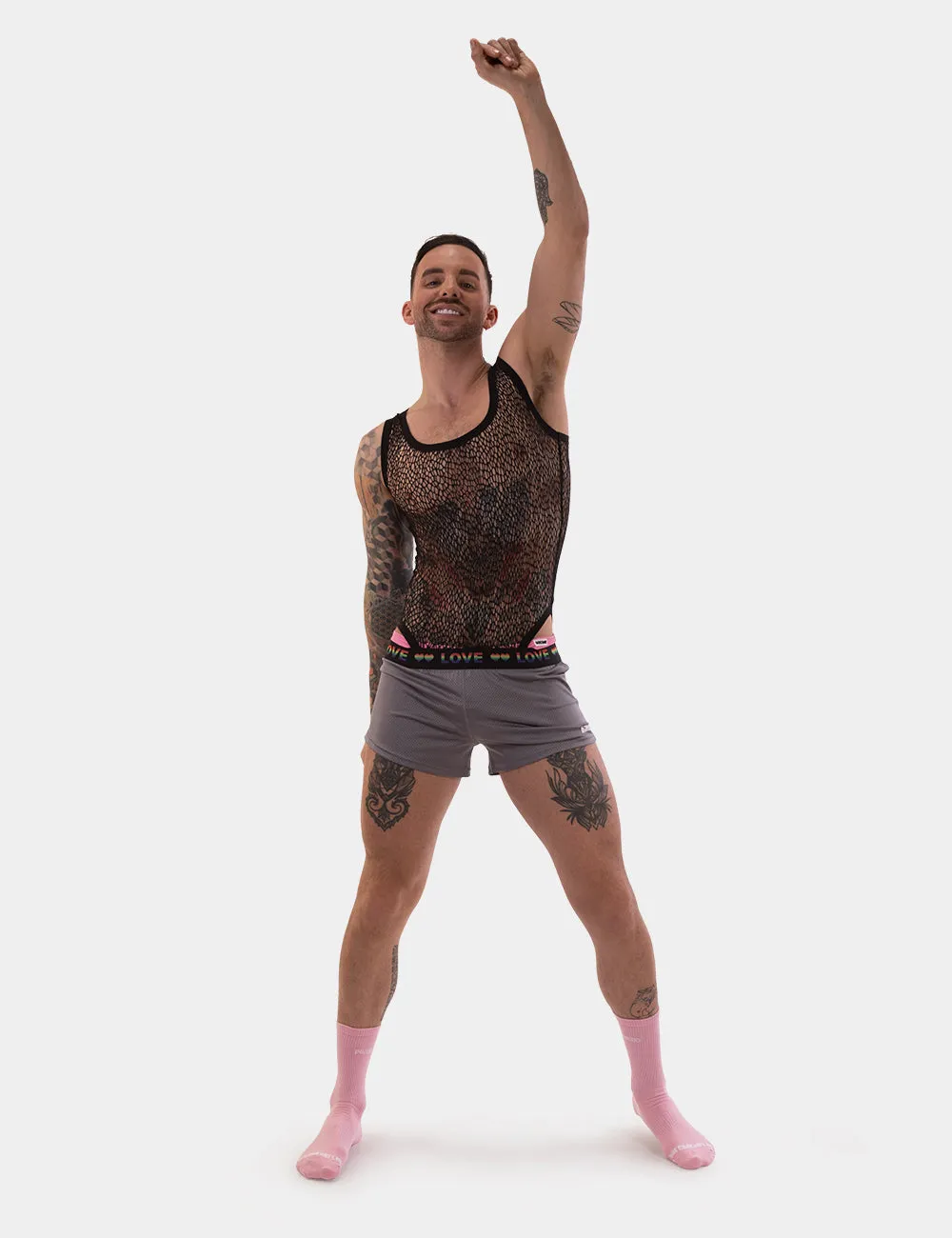 Barcode Berlin Riva Shorts Grey