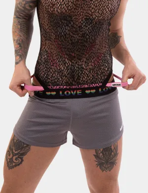 Barcode Berlin Riva Shorts Grey