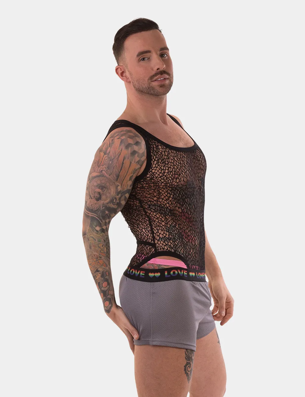 Barcode Berlin Riva Shorts Grey