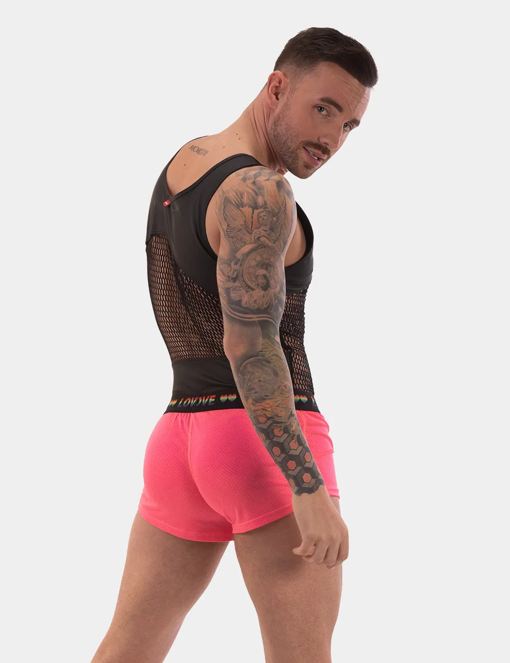Barcode Berlin Riva Shorts Neon Pink