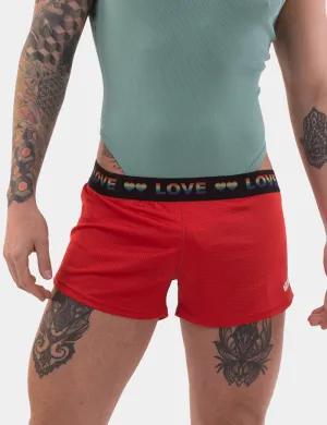 Barcode Berlin Riva Shorts Red