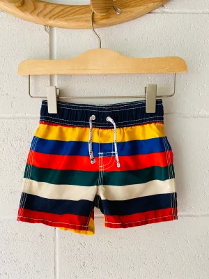 Bold Stripe Swim Trunks, 12-18 months