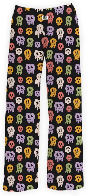 BRIEF INSANITY Fall, Autumn, & Halloween Themed Pajama Pants (S-XXL) - Men/Women Loose Fit Lounge Pants - Comfy Loungewear