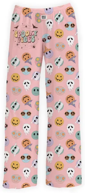 BRIEF INSANITY Fall, Autumn, & Halloween Themed Pajama Pants (S-XXL) - Men/Women Loose Fit Lounge Pants - Comfy Loungewear