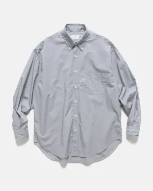 Broad Button Down Shirt Grey