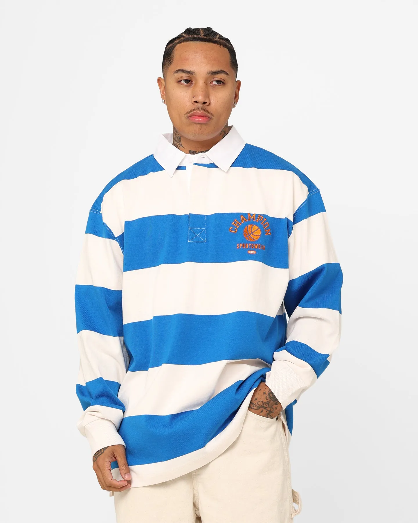 Champion Jersey Clubhouse Rugby Shirt Stripe