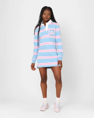 Champion Women's Heritage Rugby Long Sleeve Dress Stripe 7v5