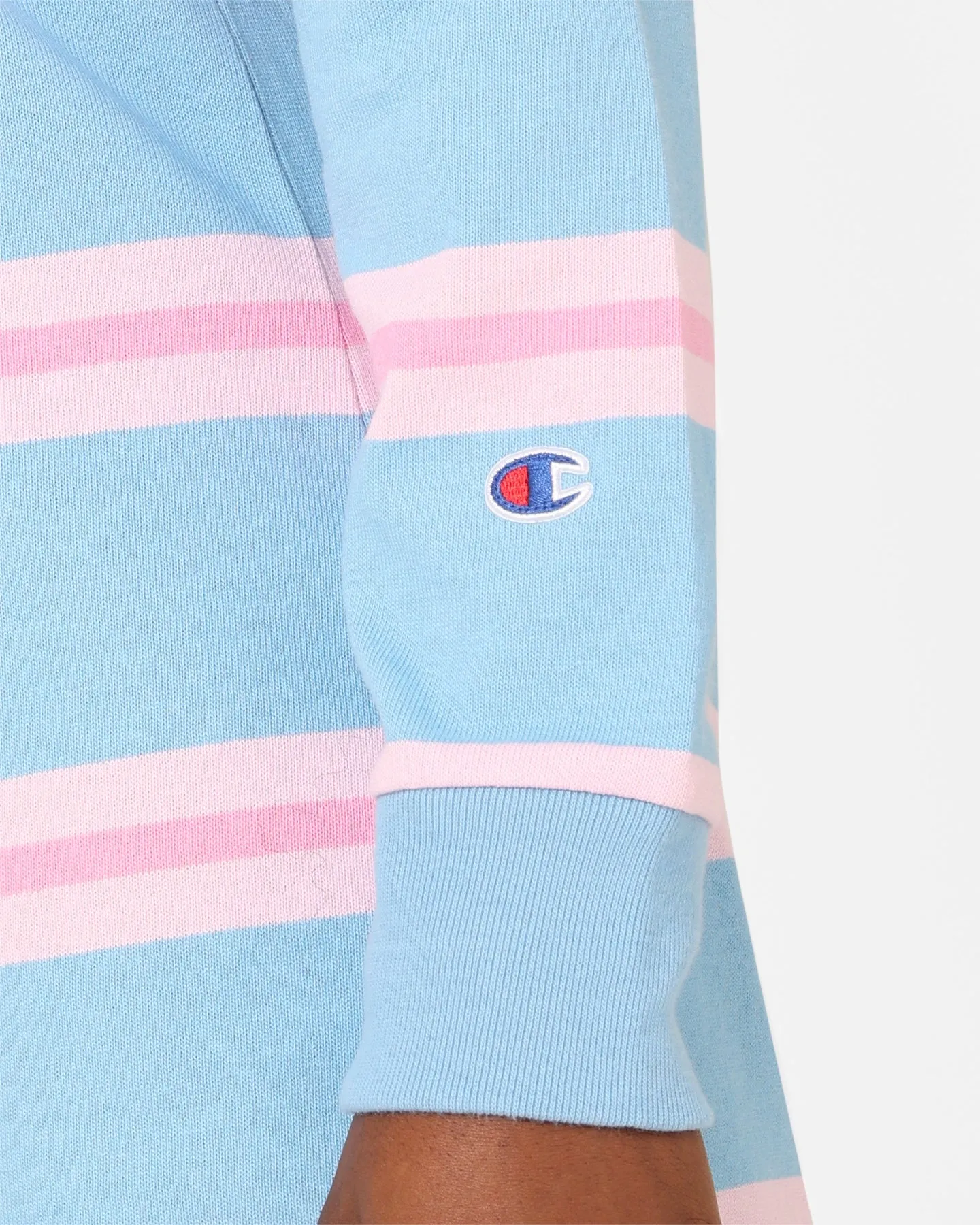 Champion Women's Heritage Rugby Long Sleeve Dress Stripe 7v5