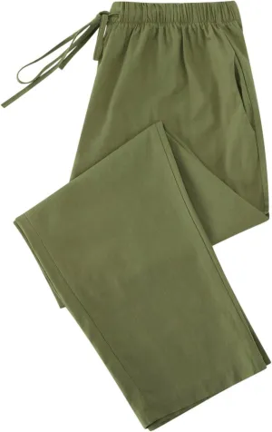 DASAYO Linen Pants Women Drawstring Elastic Waist Ankle Length Straight Leg Pants with Pockets Summer Outfits Fahsion 2025