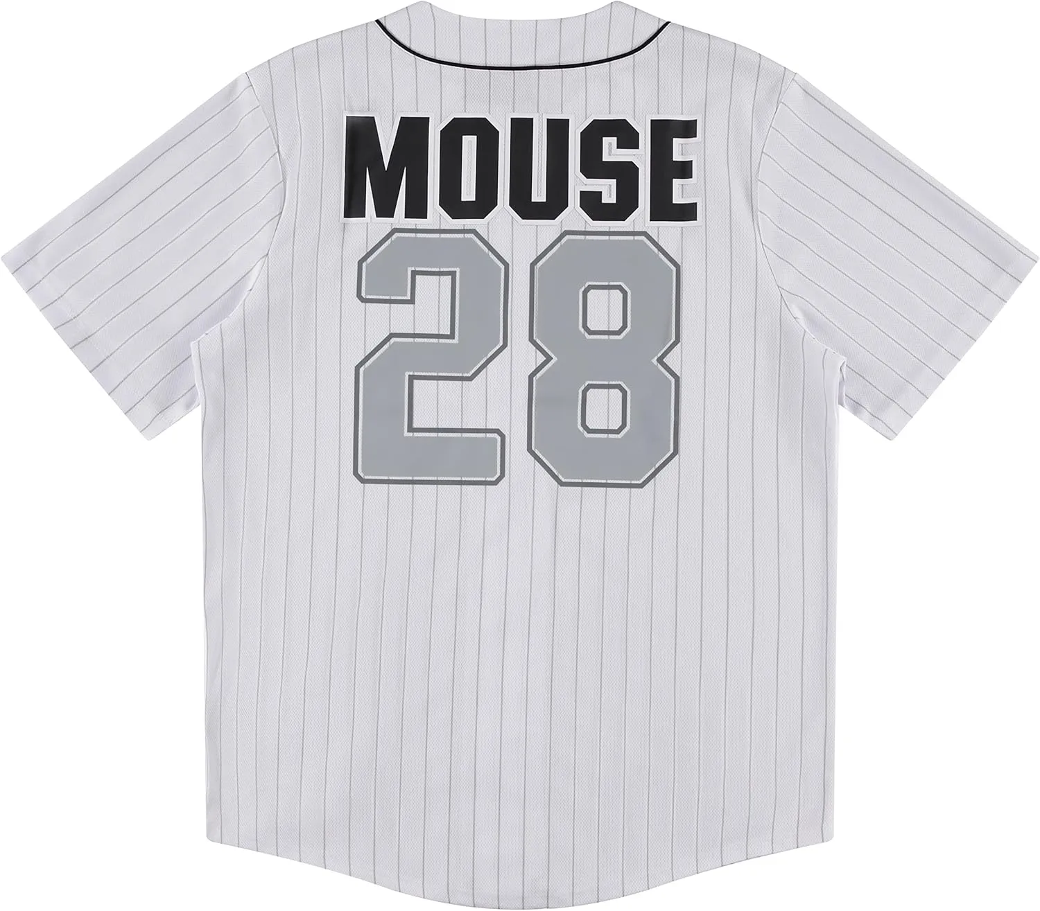 Disney Mickey Mouse Men's Baseball Jersey - Mens Classic Mickey Mouse, Donald Duck and Buzz Lightyear Baseball Jersey Shirt