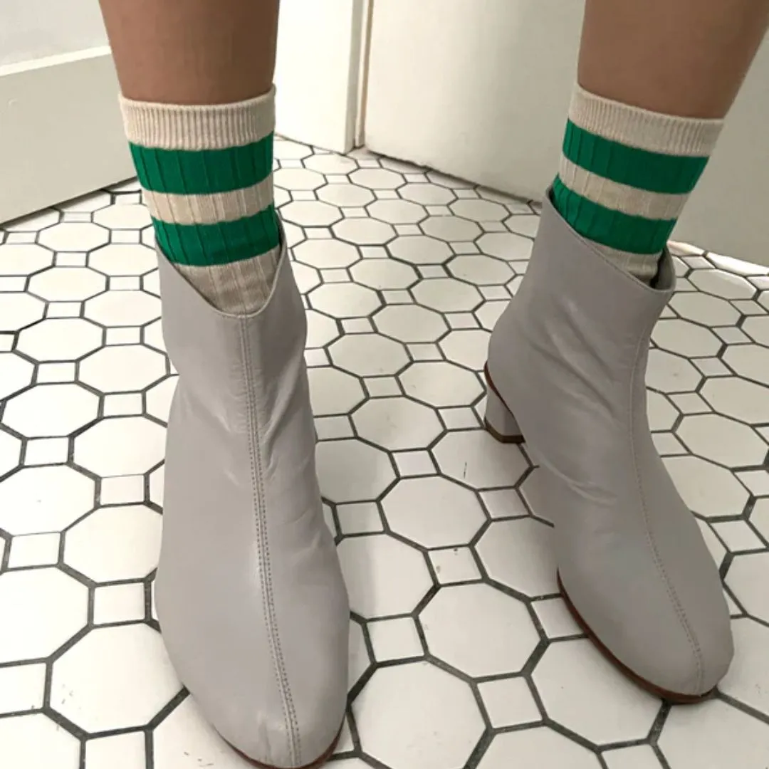 Her Varsity Socks (Green)