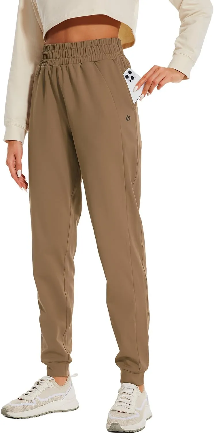 HOdo 32"/34"/36" Inseam Womens Tall Sweatpants Fleece Lined Long Joggers Workout Pants with Pockets