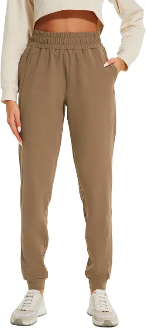HOdo 32"/34"/36" Inseam Womens Tall Sweatpants Fleece Lined Long Joggers Workout Pants with Pockets