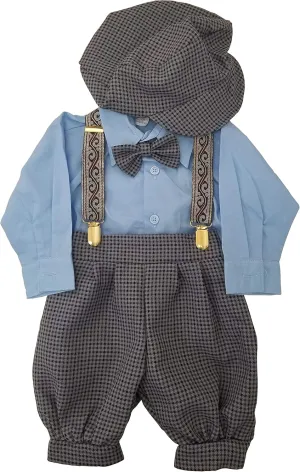 iGirlDress Vintage Dress Suit-Tuxedo Knickers Outfit Set Baby Boys & Toddler