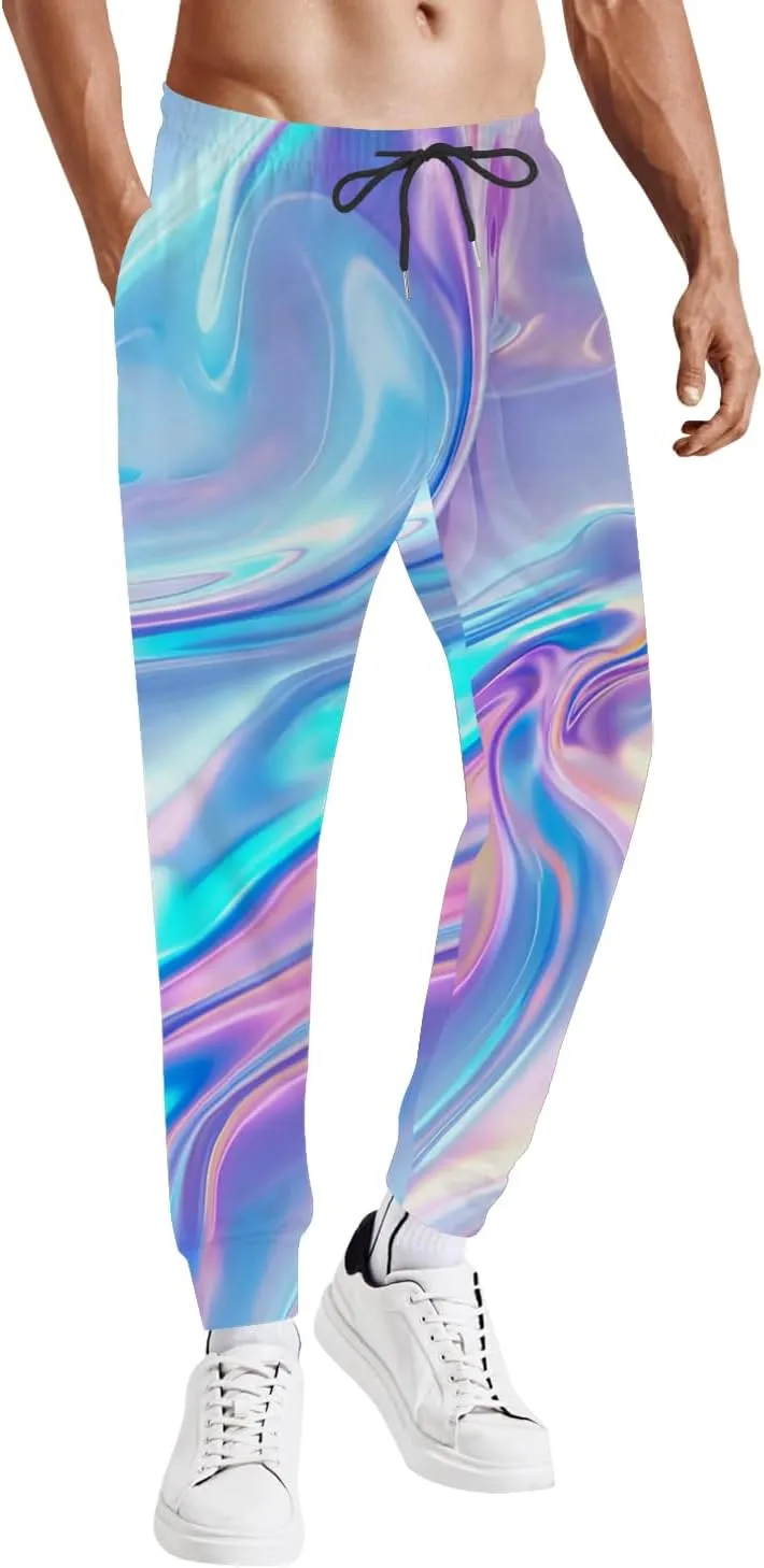 Mens Jogger Pants 80s Outfit for Men Costumes Sweatpants 90s Outfit for Men Casual Sports Track Pants
