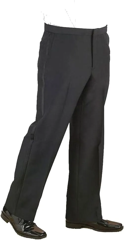 Men's Server Polyester Tuxedo Pants (Hemmed to Your Length by Inseam)