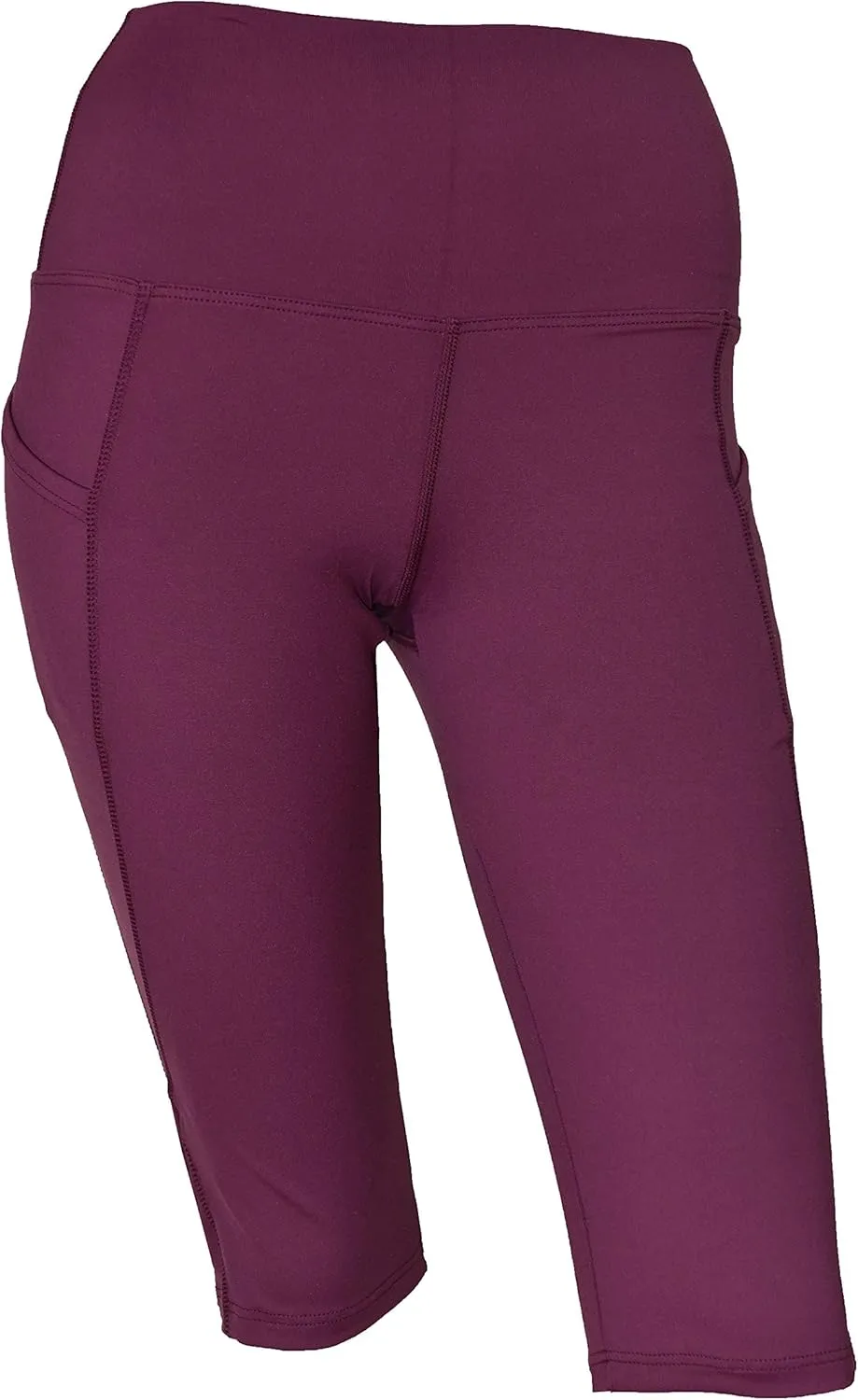 Private Island Women UPF 50  Board Shorts Side Pockets Pants Swimsuit Beach Bathing Swim Rash Guard Yoga Bottom (RM5PP NP)