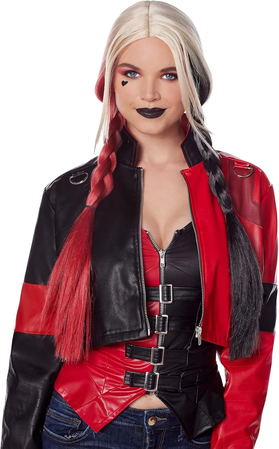 Spirit Halloween Adult Suicide Squad Harley Quinn Moto Jacket