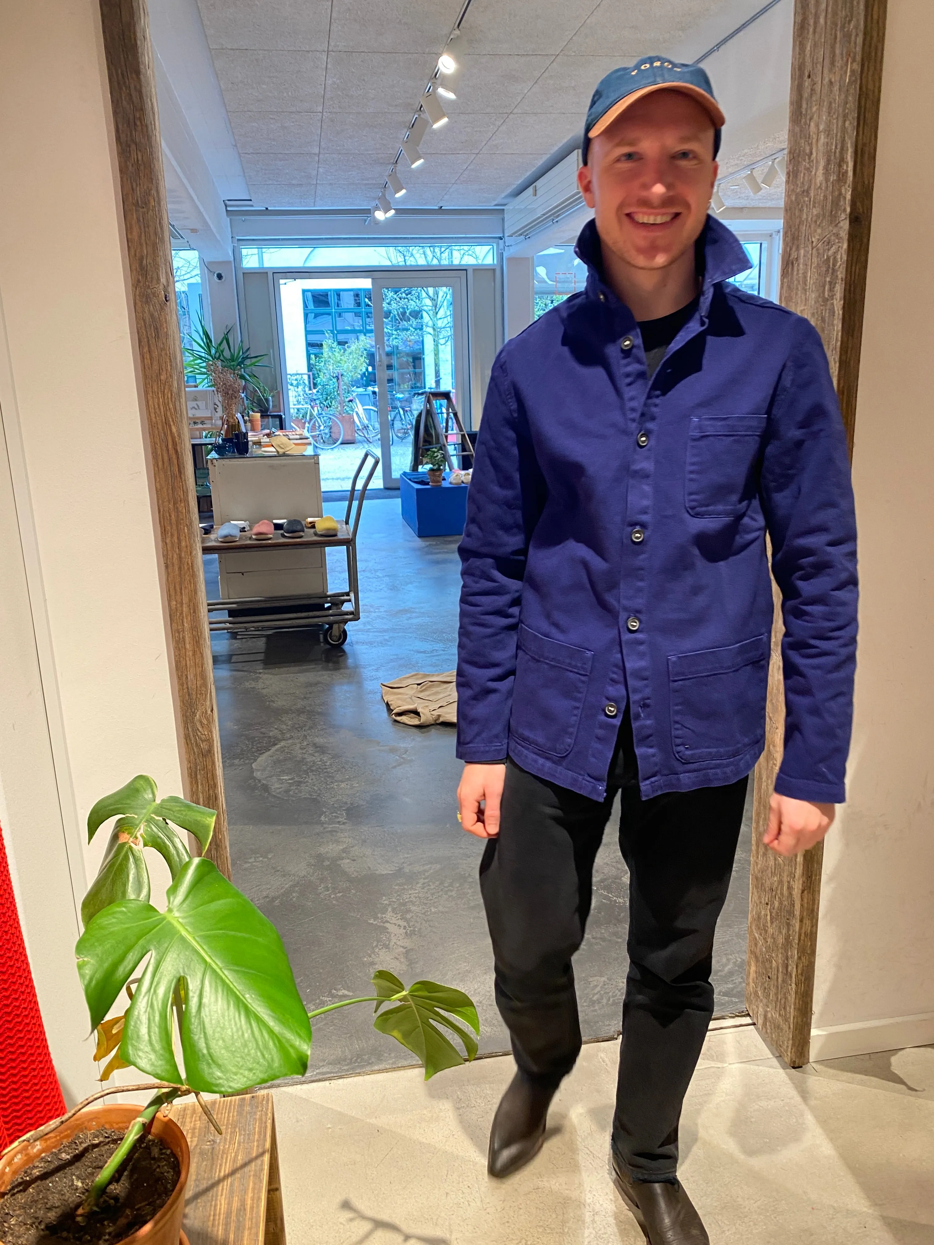 Waiters Jacket (Japan Blue) - Klaus Samse